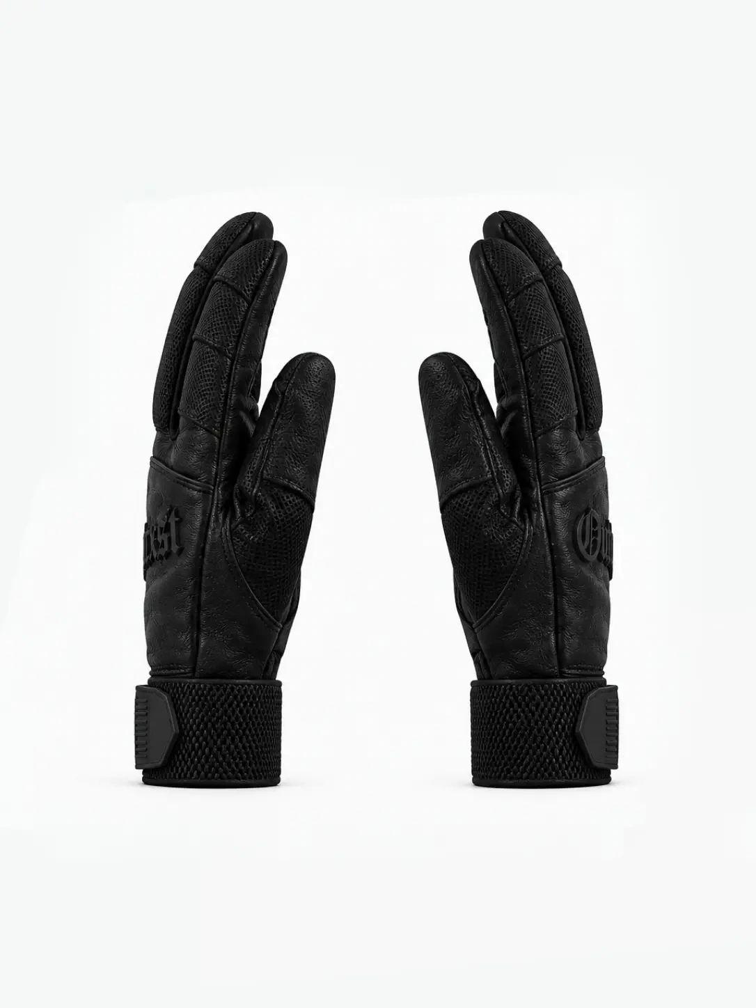 Faux leather gloves - Side